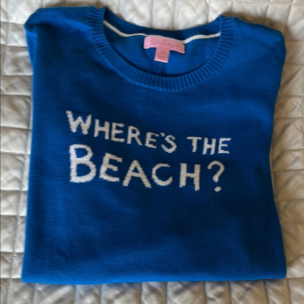 Lilly Pulitzer Blue Sweater